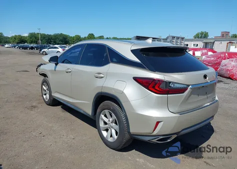 2016 Lexus Rx 350 z USA, uszkodzony, nr VIN 2T2ZZMCA1GC019757